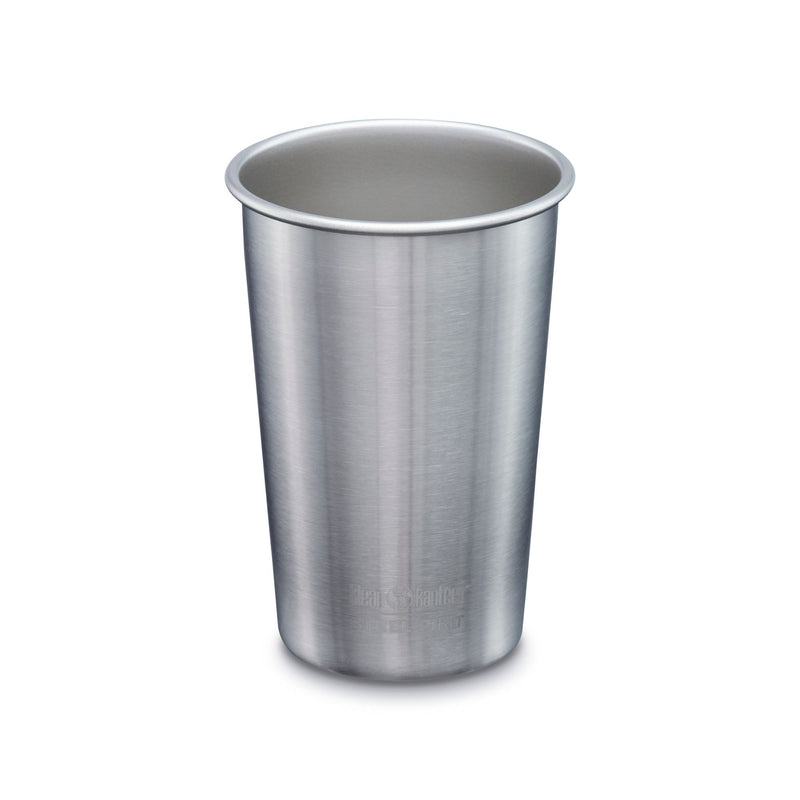 Pack de vasos de acero Klean Kanteen 16oz (473 ml) Plata