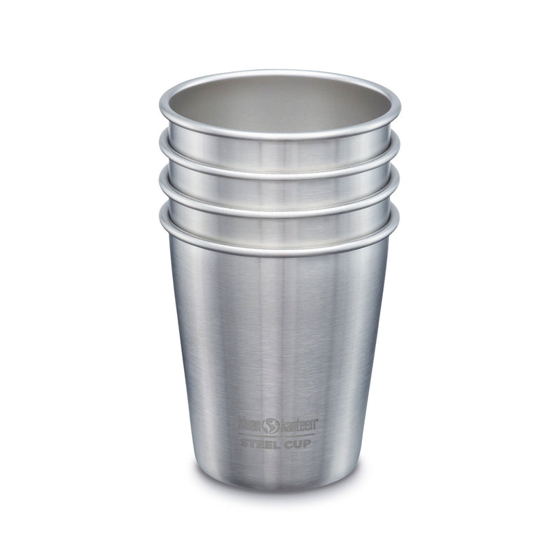 Pack de vasos de acero Klean Kanteen 10oz (280ml) Plata