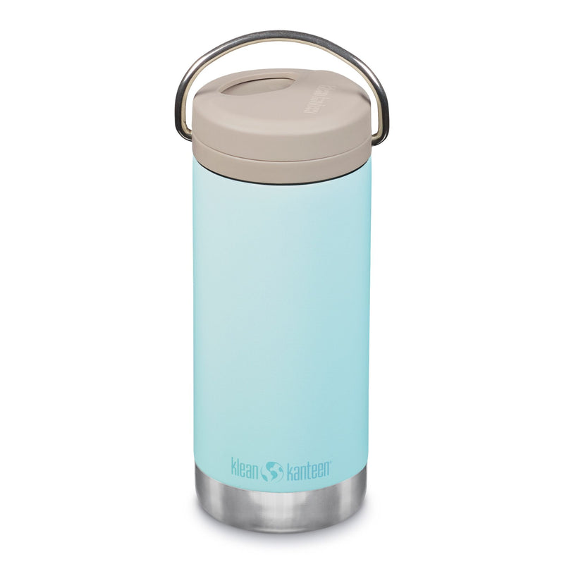 Botella térmica TKWide Klean Kanteen con tapa Twist 12oz (355ml) Celeste pastel