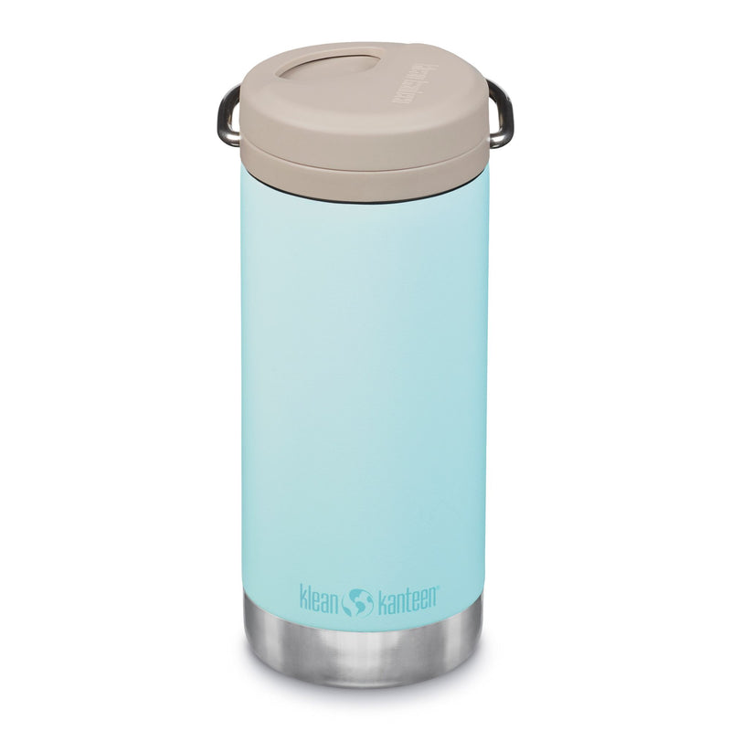 Botella térmica TKWide Klean Kanteen con tapa Twist 12oz (355ml) Celeste pastel