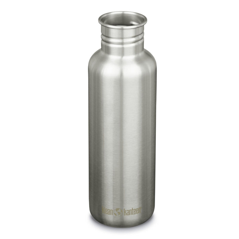 Botella Classic Klean Kanteen con tapa Sport 27oz (798ml) Plata