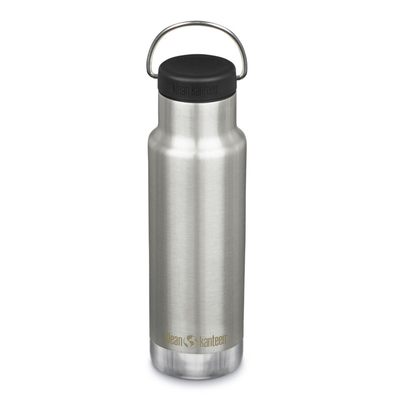 Botella térmica Classic Klean Kanteen con tapa Loop 12oz (355ml) Plata