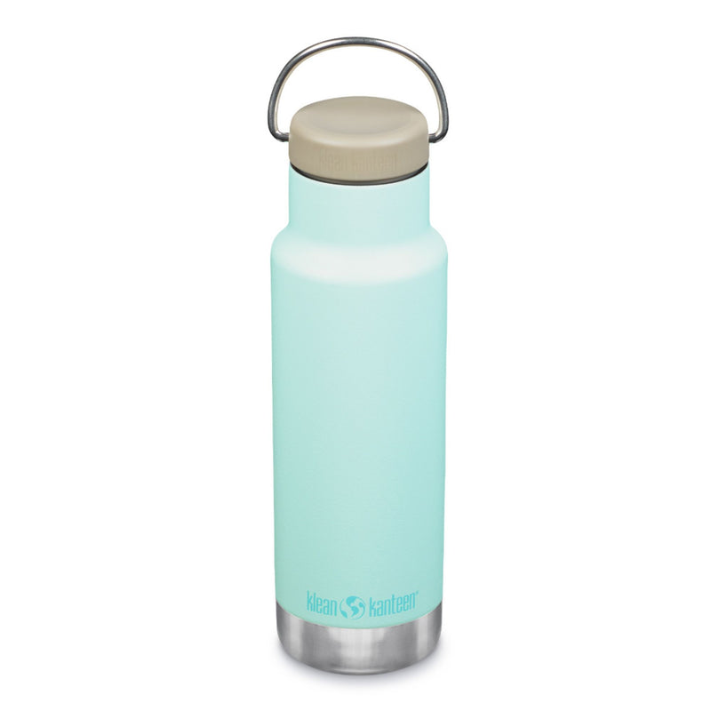 Botella térmica Classic Klean Kanteen con tapa Loop 12oz (355ml) Celeste pastel