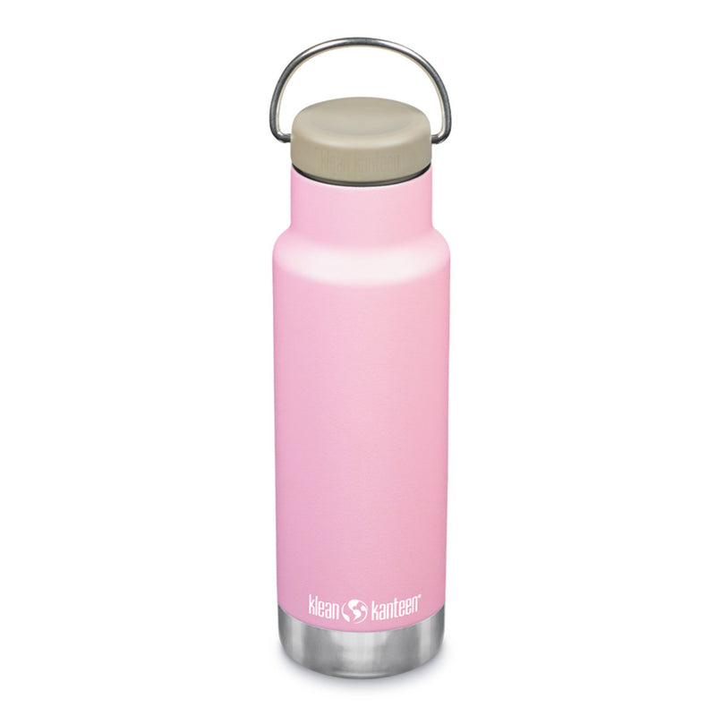 Botella térmica Classic Klean Kanteen con tapa Loop 12oz (355ml) Rosa pastel