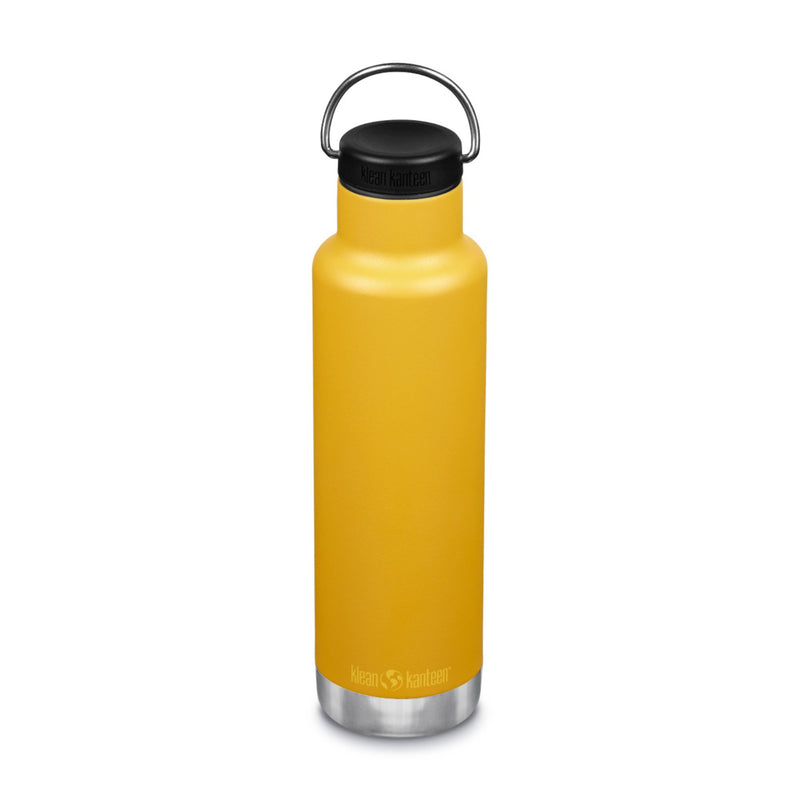 Botella térmica Classic Klean Kanteen con tapa Loop 20oz (592 ml) Amarillo