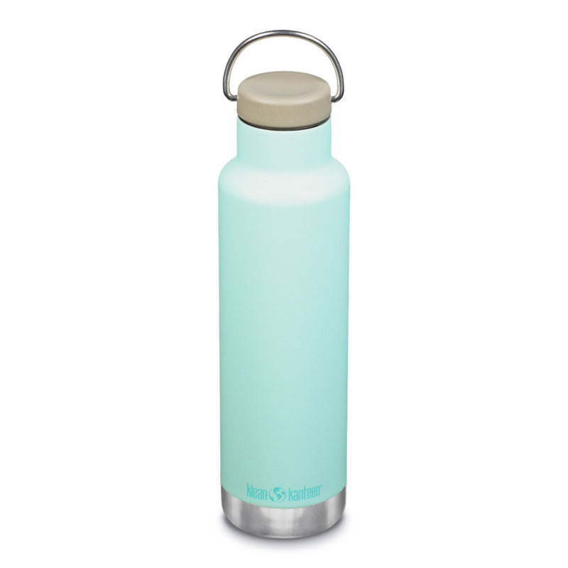 Botella térmica Classic Klean Kanteen con tapa Loop 20oz (592 ml) Celeste pastel