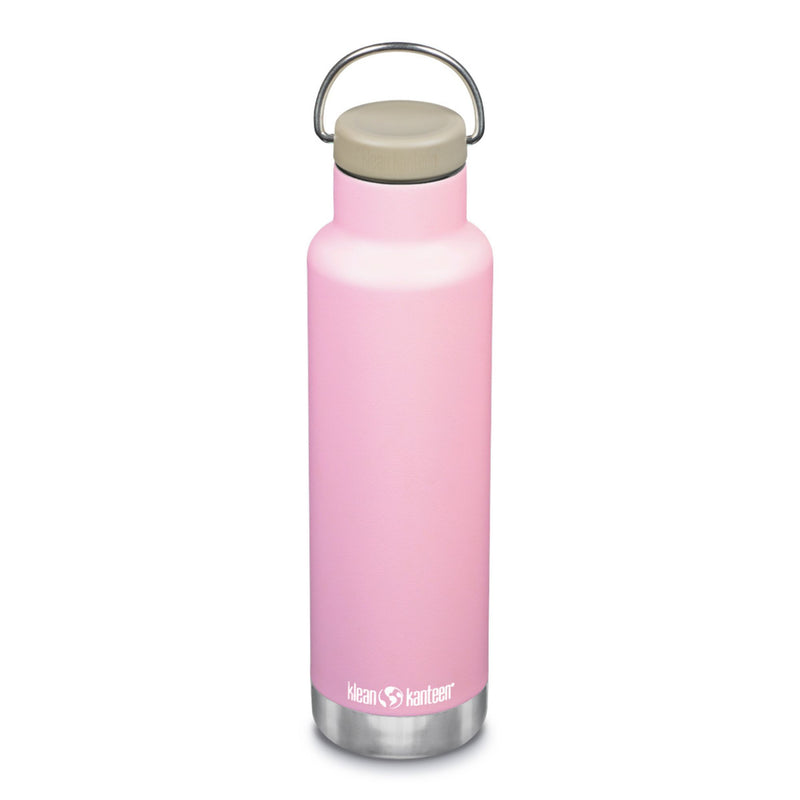 Botella térmica Classic Klean Kanteen con tapa Loop 20oz (592 ml) Rosa pastel