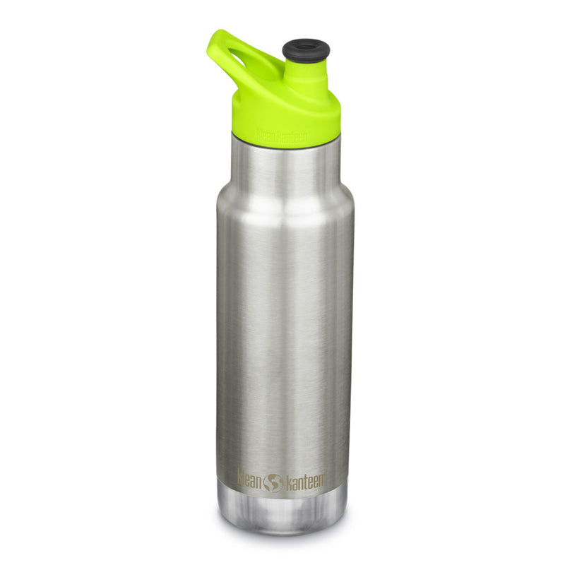 Botella térmica Classic infantil Klean Kanteen con tapa Sport 12oz (355ml) Plata