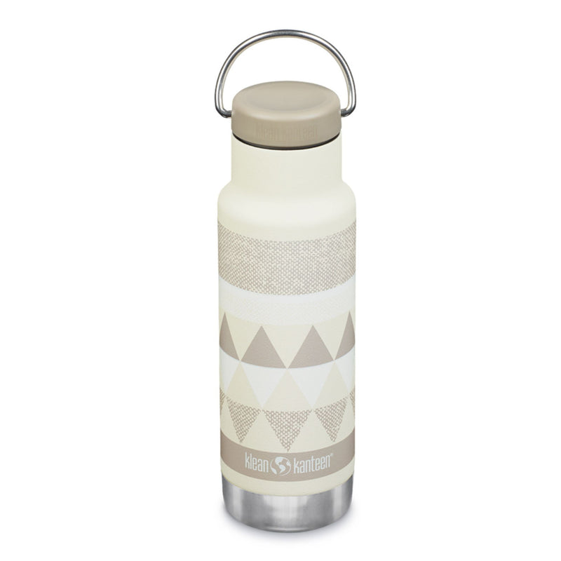 Botella térmica Classic Klean Kanteen con tapa Loop 12oz (355ml) Crudo estampado