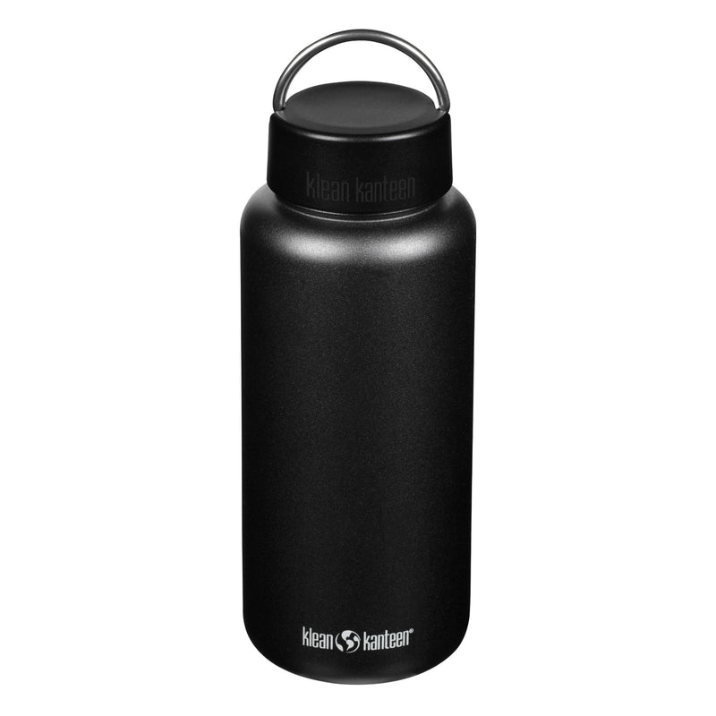 Botella Wide Klean Kanteen con tapa Loop 40oz (1200ml) Negro