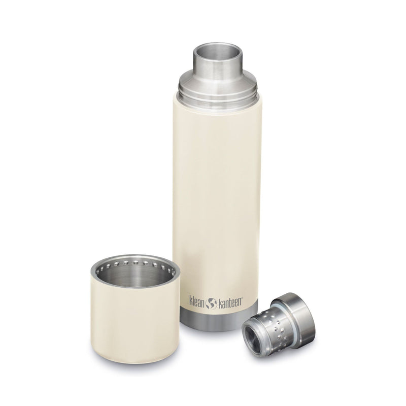 Termo con aislamiento al vacío TKPro Klean Kanteen 1L Crema