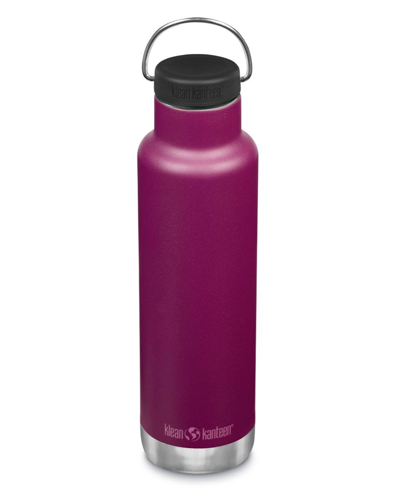 Botella térmica Classic Klean Kanteen con tapa Loop 20oz (592 ml) Morado