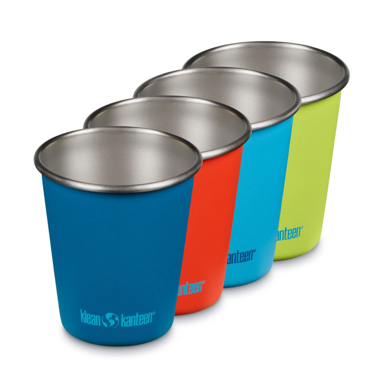 Steel Cup 10oz - 4 Pack Multicolor