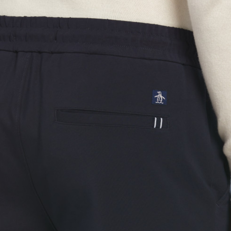 Pantalónes deportivos con cordón de ajuste negro