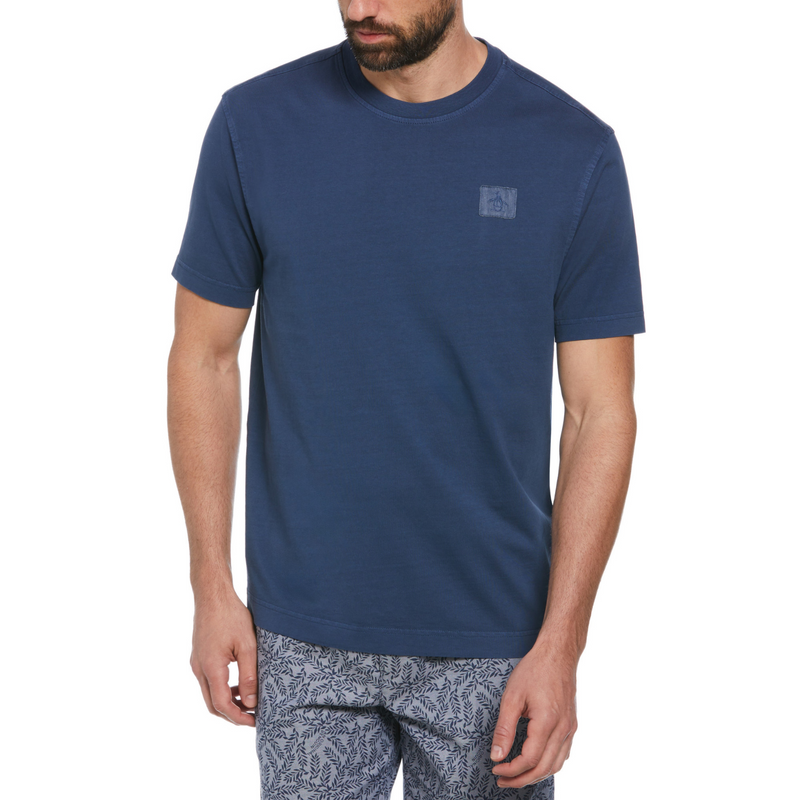 Camiseta oversize azul marino