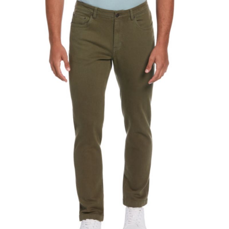 Pantalón 5 bolsillos verde olivo