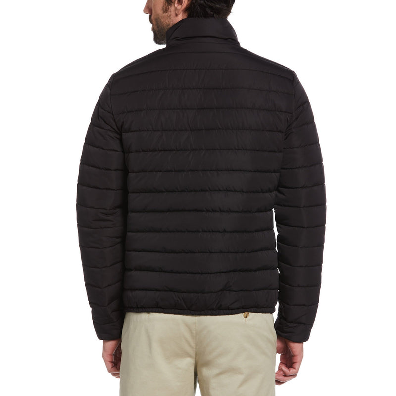 Chaqueta puffer ligera negra