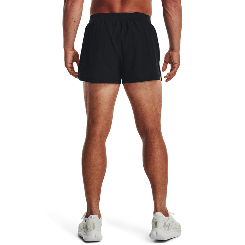 Short de hombre Launch Split Perf  color negro