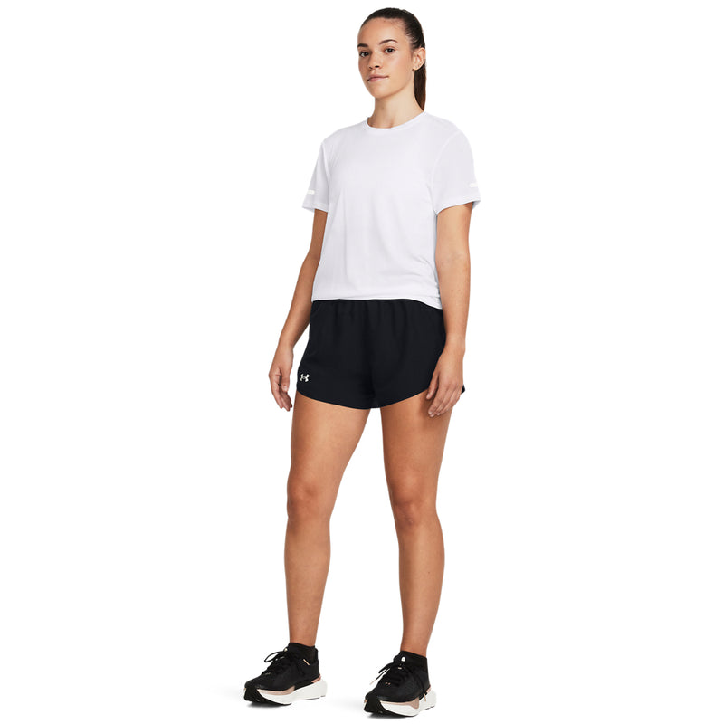 Short de mujer UA Fly-By 3 color negro